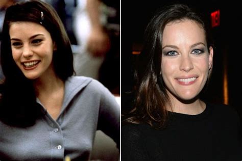 liv tyler then and now.